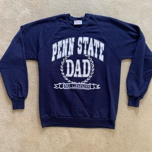 vintage penn state dad crewneck